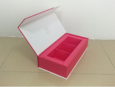 SX001 book shape box flip lid box magnet box hotstamp paper tray food box