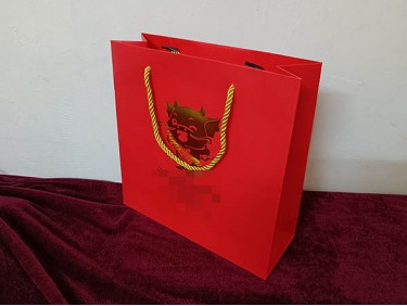 HB003 paper bag hand bag hotstamp gift bag