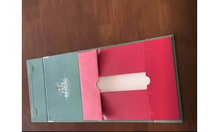christmas folding magnet box